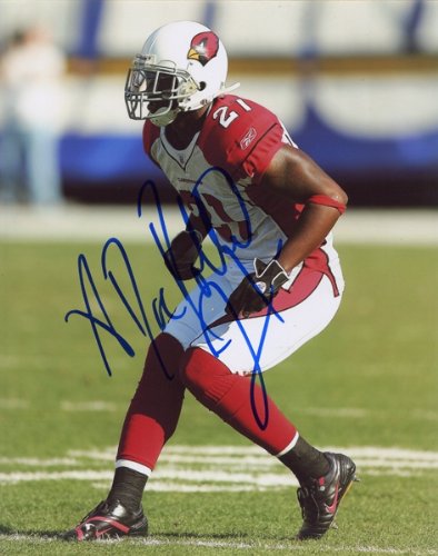 Antrel Rolle Autographed/Hand Signed Arizona Cardinals Football 8x10 Photo