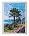 Palm tree of Kaneohe Bay Scenic Giclee Poster Print by Shahin Mastian, 16x20