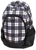 Vans Mens Van Doren Backpack Plaid Black/White