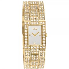 D&G Dolce&Gabbana Damen-Armbanduhr C'EST CHIC IPG SLV DIALBRACELET DW0007
