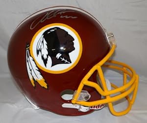 ROBERT GRIFFIN III WASHINGTON REDSKINS AUTOGRAPHED REPLICA HELMET