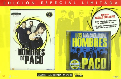 Los Hombres De Paco 5ª Temporada 1ª Parte (5DVD'S +1CD) [Non-USA DVD format: PAL, Region 2 -Import- Spain]