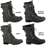 Search : New Ladies Military Army Combat Worker Boots Sizes 3-8