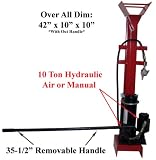 10 Ton Air or Manual Hydraulic LOG Wood Splitter Wheel