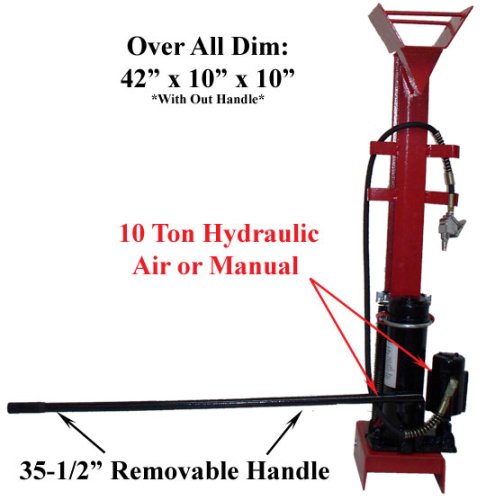 10 Ton Air or Manual Hydraulic LOG Wood Splitter Wheel