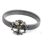 Foundryman's Ring Cross Steampunk Alchemy Gothic Sleeve Band