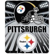 Pittsburgh Steelers Lightweight Rolled Throw Blanket