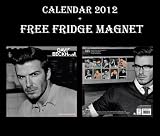 DAVID BECKHAM OFFICIAL 2012 CALENDAR + FREE FRIDGE MAGNET