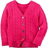Carter's(カーターズ) ネオンVネックカーディガン ピンク トップスカーディガン 24ヶ月【並行輸入】