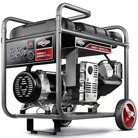 Briggs & Stratton 6,250 Watt 305cc Gas Powered Portable Generator (Non-CARB Compliant) #030439
