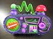 Nickelodeon Time Blaster AM/FM Alarm Clock Radio