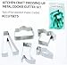 SET OF 5 DRESS-UP SHAPE COOKIE,DOUGH,SANDWICH CUTTERS 7-10CM