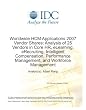 Worldwide HCM Applications 2007 Vendor Shares: Analysis of 25 Vendors in Core HR, eLearning, eRecruiting, Intelligent Compensation, Performance Management, and Workforce Management