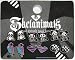 Skelanimals - Kit, Pen, Elle Lightning Bolts Earrings