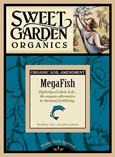 MegaFish - Organic Hydrolyzed Liquid Fish Fertilizer - 16 oz by Sweet Garden Organics