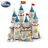 Disney's Christmas At The Castle Miniature Snowglobe Collection