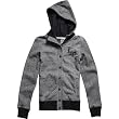 Fox Racing Seige Snap Girls Hoody Racewear Sweatshirt/Sweater - Black