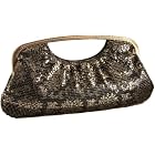 Whiting & Davis Lotus Cut-Out Handle Clutch