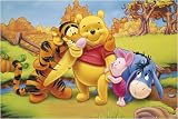 Winnie The Pooh And Friends Art Poster Print, 92x61