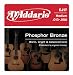 D'Addario EJ17 Phosphor Bronze Acoustic Guitar Strings, Medium, 13-56