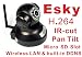 Esky C5900 H.264 Wireless IP Camera - Black