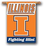 Illinois Fighting Illini Large Banner Flag