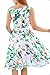 YMING Women 1950s Sleeveless Vintage Swing Dresses Party Picnic Cocktail Dress