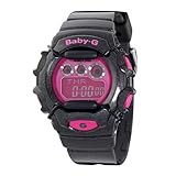 Casio Women's BG1006SA-1CR Baby-G Black and Pink Digital Sport Watch