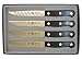 Henckels 4 PC Gourmet Steak Knife Set w/Hollow Edge in Presentation Box
