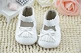 HIKARE　おしゃれな蝶結びとフリンジ飾り　子供シューズ　女の子　ベビーシューズ　キッズシューズ　乳児靴　ベビー　ファーストシューズ　フォーマル　靴底が柔らかい　滑り止め　結婚式　入園式　お祝いのプ