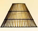 Bamboo Panel Tapered Shade Medium