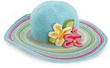 San Diego Hat Girls 2-6x Flower Crochet Hat