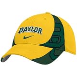 Nike Baylor Bears Gold 2008 3-D Players Flex Fit Hat
