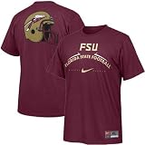 Nike Florida State Seminoles (FSU) Garnet 2008 Practice T-shirt