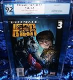 Review Marvel Comics  / PGX Graded 9.2 Ultimate Iron Man #3 Autographed