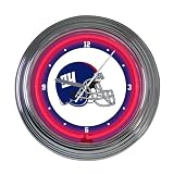 New York Giants 15 inch Neon Clock