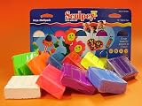 Sculpey III Pack of 10 Bright Ideas (Intense Colors)