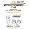 Axis Armored Fighting Vehicles 1:72 Scale (World War II AFV Plans)