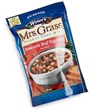 Big Save Mrs. Grass Hearty Soup Mix, Homestyle Beef Vegetable Soup Mix, 7.48-Ounce Units (Pack of 8) by Mrs. Grass