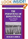 The Persistence of Romanticism: Essays in Philosophy and Literature (Modern European Philosophy)