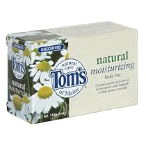 Tom's of Maine Natural Moisturizing Body Bar, Unscented, 4-Ounce Bars (Pack of 6)
From Tom's of Maine

