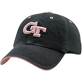 Twins Enterprise Georgia Tech Yellow Jackets Ladies Charcoal Opening Act Adjustable Hat