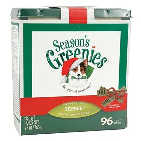 Greenies Treats for Dogs Monster Treat-Pak 107 Teenie, 30 Ounce