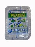 ユタカメイク:PE-収集袋 48cm×62cm 10枚入 w-34