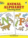 Animal Alphabet Coloring Book (Dover Coloring Books)