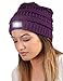 H-6007-74 Day/Night Beanie - Dark Purple