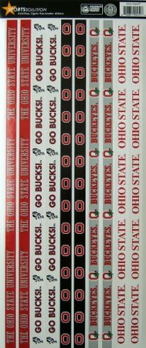 Sports Solution Ohio State Buckeyes Border Sticker