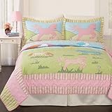 IMAGE OF My Pony Twin Quilt with Pillow Sham