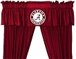 NCAA Alabama Crimson Tide - 5pc Jersey Drapes Curtains and Valance Set