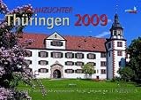 Glanzlichter Thüringen 2009: 12 Thüringische Regionen in Wort und Bild mit aquarellierter Straßenkarte, Postkarten der Motive und Gewinnspiel